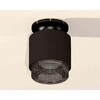 Миниатюра фото комплект накладного светильника ambrella light techno spot xs7511062 sbk/pbk/bk черный песок/черный полированный/тонированный (n7926, c7511, n7192) | 220svet.ru