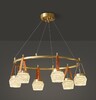 Миниатюра фото подвесная светодиодная люстра inodesign coral 44.6012 | 220svet.ru
