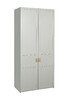 Миниатюра фото шкаф двухдверный с полками и штангой garda decor 151sv-00009 | 220svet.ru