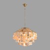 Миниатюра фото подвесная люстра lumion shella 8386/6 бронза | 220svet.ru