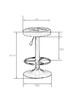 Миниатюра фото табурет барный dobrin bruno lm-5008-n_ch-m_v-mj9-88-10980 | 220svet.ru