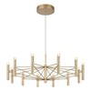 Миниатюра фото подвесная светодиодная люстра favourite blick 4759-12p | 220svet.ru
