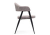 Миниатюра фото стул woodville twin gray / black 15412 | 220svet.ru