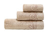 Миниатюра фото полотенце лирика модал кофе 30*50 garda decor 145ert-00408 | 220svet.ru