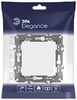 Миниатюра фото выключатель эра elegance 14-1101-01м 10ах-250в, белый матовый б0065780 | 220svet.ru