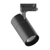 Миниатюра фото трековый светодиодный светильник ideal lux quick 15w cri90 30 4000k bk on-off | 220svet.ru