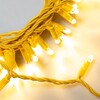 Миниатюра фото гирлянда нить с колпачком 10м тепло-белая 24в, 100 led, провод золотой пвх, ip65 ltc pst100cap-12-1ww | 220svet.ru