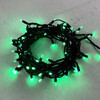 Миниатюра фото гирлянда нить 10м зеленая 220в, 75 led, провод черный каучук, ip65 ltc ll75-1-2g | 220svet.ru