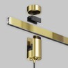 Миниатюра фото трековый магнитный светодиодный светильник maytoni focus led flarity tr156-1-5w3k-bs | 220svet.ru