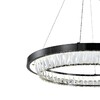Миниатюра фото подвесной светодиодный светильник indigo riva 12045/1p black v000103l | 220svet.ru