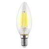 Миниатюра фото лампа светодиодная филаментная voltega e14 9w 2800к прозрачная vg10-c1e14warm9w-f 7096 | 220svet.ru