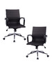 Миниатюра фото офисное кресло для руководителей dobrin clayton lmr-118b-n_ch-m_el-black-11484 | 220svet.ru
