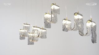 Миниатюра фото подвесная люстра odeon light flow 5106/52l античная бронза | 220svet.ru