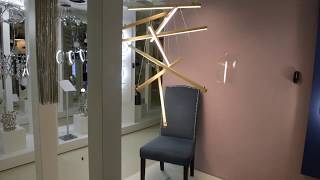 Миниатюра фото подвесной светодиодный светильник odeon light cometa 3860/96l | 220svet.ru