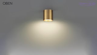 Миниатюра фото потолочный светильник odeon light oben 7128/8cl бронзовый | 220svet.ru